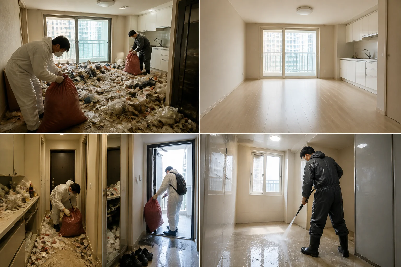 충청북도 괴산군 충청북도 괴산군 쓰레기집 청소, 현장 확인은 어떻게 진행될까? | 24시간클린
