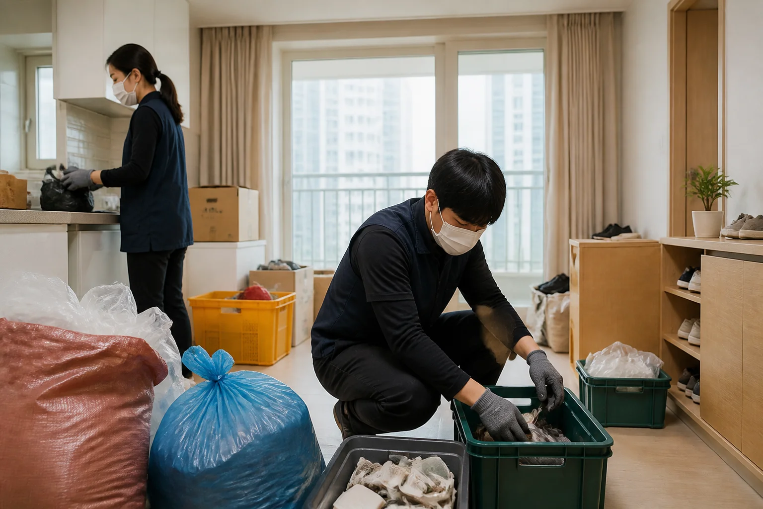 인천광역시 옹진군 인천광역시 옹진군 쓰레기집 청소, 반출·세척은 어떻게 진행될까? | 24시간클린
