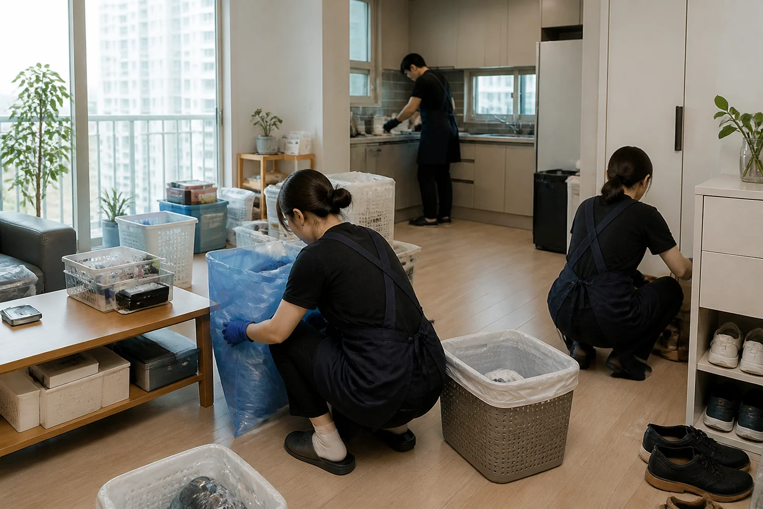 전라남도 목포시 전라남도 목포시 쓰레기집 청소 작업 범위와 진행 절차 | 24시간클린