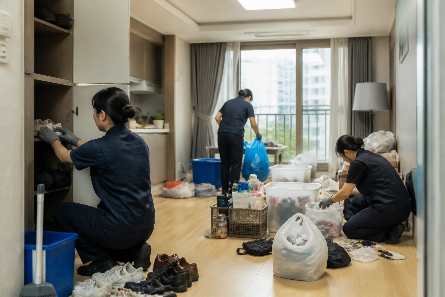광주광역시 광산구 광주광역시 광산구 쓰레기집 청소, 상황별 작업 기준 | 24시간클린 안내 이미지